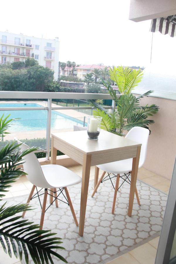 Les Palmiers - Appartement Avec Piscine Proche Plages - Wifi Et Clim Antibes Exterior foto